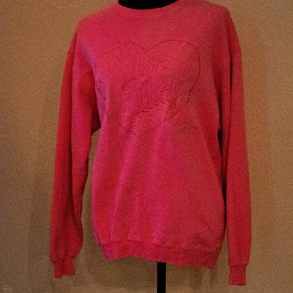 I LOVE LUCY PULLOVER SWEATSHIRT - SIZE LARGE (USED)